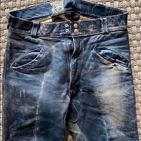 Langlitz Leather Vintage 1996 Authentic 34*34 Pant - Picture 6 of 8